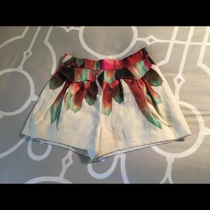 Long Champ Linen Shorts